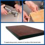 5/8 in. Putty Grey Flexible Polyethylene Center Barb Hobbyist Pack Bumper Tee Moulding Edging 25 ft. long Coil - Image 4