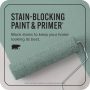 1 gal. #S430-4 Green Meets Blue Extra Durable Eggshell Enamel Interior Paint & Primer - Image 4