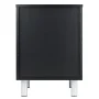 Daniel Accent Table with 3 Drawers in Black Finish - Image 2