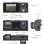 Car Dual Lens Dash Cam HD 1080P Front/Rear/Ins - Image 4