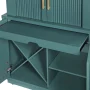 Beautiful Drew Bar Cabinet by Drew Barrymore, Thyme Green Finish - Image 6