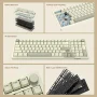 Ajazz AK992 Wired Mechanical Keyboard 98-Key Full Layout Hot-Swap USB Gaming keyboard Multimedia Key Knob for Desktop PC Laptop - Image 3