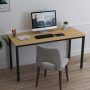DlandHome Computer Desk Home Office Table Writing Desk Study Table Gaming Desk Workstation (55 inch, Wood Teak) - Image 4