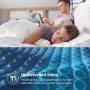 Kescas Queen Size Mattress, 12 Inch Memory Foam Hybrid Queen Bed mattresses in a Box, Medium Firm, Heavier Coils Edge Support, Motion Isolation - Image 4
