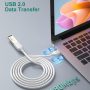 USB Extension Cable 10 ft Type A Male to A Female USB 2.0 Cable Extension Extender Cord with Gold-Plated Connectors, White - Image 6