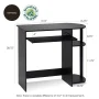 Furinno Simplistic Easy Assembly Computer Desk, Espresso - Image 2