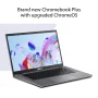 ASUS - CX34 14" FHD Chromebook Plus Laptop with Google AI - Intel Core i5 - 8GB Memory - 128GB Storage - Rock Grey - Image 2
