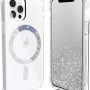 [Upgrade] iPhone 12/12 Pro (6.1 inch) Compatible with MagSafe Clear Glitter Case, Upgraded Built in Magnetic Loop, Anti Lifting, Highly Adhesive TIRVKEN (Twinkle Stardust) - Image 1