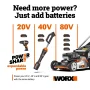 WORX Nitro Power Share 40-volt Cordless Battery String Trimmer and Leaf Blower and Combo Kit 4 Ah (Battery Included) (Charger Included) - Image 2