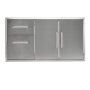 Coyote Outdoor Living - 45" Double Access Doors & Access Drawer - Stainless Steel - Image 1