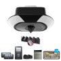 Chamberlain - 1-1/4 HP LED Quiet Belt Drive Video Smart Garage Door Opener - Black - Image 1