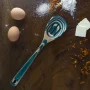 Baltique Mykonos Collection 4 Piece Wooden Cooking Utensil Set for Kitchen, Safe for Nonstick - Image 5
