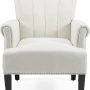 YOLENY Living Room Accent Chair with Armrests, Modern Accent Chair, Living Room Chairs, Armchairs for Living Room, Office, Beige - Image 1
