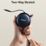 Baseus - Nomos Retractable Charging Cable USB-C to USB-C 5 feet 100W Cosmic - Black - Image 4