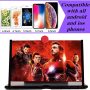 Mobile Phone Screen Magnifier,3D HD Mobile Magnifier Projector Screen for Movies,Videos, Foldable Phone Stand with Screen Amplifier,Supports All Smartphones (Black, 10in) - Image 6