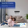 Friedrich - Uni-Fit Smart 12,000 BTU 550 Sq Ft In Wall Air Conditioner 230V with Remote - White - Image 3