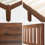 Zinus Vivek 37" Wood Platform Bed Frame with Headboard, Twin - Image 4