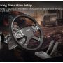 Moza Racing - Truck Simulator Sim Racing Bundle for Windows (Pedals, Wheelbase, & Steering Wheel) - Black - Image 2