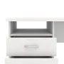 Tvilum Whitman 3 Drawer Office Desk with 1 Shelf for Adults, White - Image 5