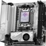 MSI - MPG B850I EDGE TI WIFI (Socket AM5) AMD B850 IATX DDR5 Wi-Fi 7 Motherboard - Gray White/Matt - Image 4