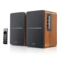 Edifier R1280DBs Active Bluetooth Bookshelf Speakers - Optical Input - 2.0 Wireless Studio Monitor Speaker - 42W RMS with Subwoofer Line Out - Wood Grain - Image 1