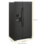 Whirlpool - Side-by-Side Refrigerator with LED Interior Lighting - Image 4