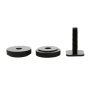 2 PCS 1/4"-20 ALL METAL Tripod Screw to Hot Shoe/Cold Shoe Adapter - Image 3