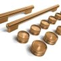 KitchenAid - Handle and Knob Hardware Accessory Kit for 48" Commercial-Style Induction Range - Bronze - Image 1