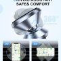 [8 Powerful Magnets] Humixx Phone Holder for Car Air Vent [Durable ＆ Sturdy] Magnetic Car Phone Holder Mount 360° Rotation Car Vent Clip Fit for iPhone 12 11 Pro Max Samsung Galaxy S21, Silver - Image 2