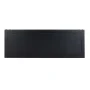 SAFAVIEH Dinesh Console Table With Storage Shelf Black / Dark Walnut - Image 4