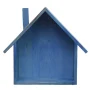 Wooden Hanging Shelf Wall Shelf Vintage Decor Shelf, 24x19x9cm,Blue - Image 3