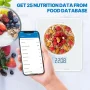 RENPHO Bluetooth Food Scale with App, Digital Smart Kitchen Scale, Glass, White - Image 4