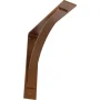 3 in. W x 14 in. H x 14 in. D Hammered Gray Morris Steel Bracket - Image 1