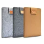 Felt Sleeve Slim Tablet Case Cover Bag for MacBooks Air Pro 11 13 15 Inch Solid Color Tablet Storage Bag - Image 4
