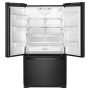 Whirlpool - 25.2 Cu. Ft. French Door Refrigerator with Internal Water Dispenser - Black - Image 2