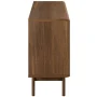 Modway Render Modern Style Particleboard Wood Display Stand in Walnut - Image 2