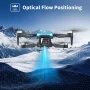GPS Drone F194 with Camera for Adults 4K , AUOSHI Foldable Drone for Beginners with Auto Return Home, Optical Flow Positioning, Follow Me, Brushless Motor, 2 Batteries - Image 4