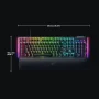 Razer - BlackWidow V4 Full Size Wired Mechanical Green Clicky Switch Gaming Keyboard with Chroma RGB Backlighting - Black - Image 2