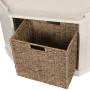 Whitaker Corner Bench in Off-White (20 in. H x 28 in. W) - Image 5