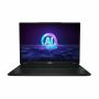 MSI - Stealth 18 AI Studio 18" Gaming Laptop - Intel Core Ultra 9 185H with 32GB Memory - NVIDIA GeForce RTX 4080 - 1TB SSD - Midnight Black, Black - Image 2