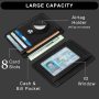 Slim Minimalist Front Pocket Air Tag Wallet, RFID Blocking Card Holder Wallet with Airtag Holder - Image 3