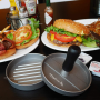 Conjunto De Prensa Para Hamburguesas Con Molde Antiadherente Y Papeles Para BBQ - Image 2