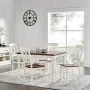 Shelby 5-Piece White Dining Set - Image 3