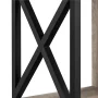 Alden Design TV Stand with Storage for TVs up to 65'', Distressed Gray - Image 6