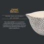 Thyme & Table, 5-Piece Ceramic Mixing Bowl and Measuring Bowl Set, Dot Pattern - Image 2