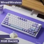 AJAZZ AK820 Pro Wired&Wireless Mechanical Gaming Keyboard Tri-Mode RGB Backlit Hot-Swappable Switches,70% Compact Layout,PC/Mac - Image 4