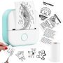 Phomemo Mini Pocket Thermal Printer Wireless Bluetooth Photo T02 or Label Paper - Image 1