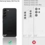 Entronix Clear Case Compatible with Galaxy S22 Plus, Scratch-Resistant Hard Cover - Image 6