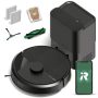 iRobot - Roomba 105 Vacuum + AutoEmpty Dock - Self-Empties 75 Days, Easy-to-Use, Intense Power-Lifting Suction, LiDAR Navigation - Black - Image 1