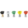 Universal 5-Piece Pressure Washer Nozzle Kit for Gas & Electric Power Pressure Washers - 4000 PSI - Quick-Connect - Image 1
